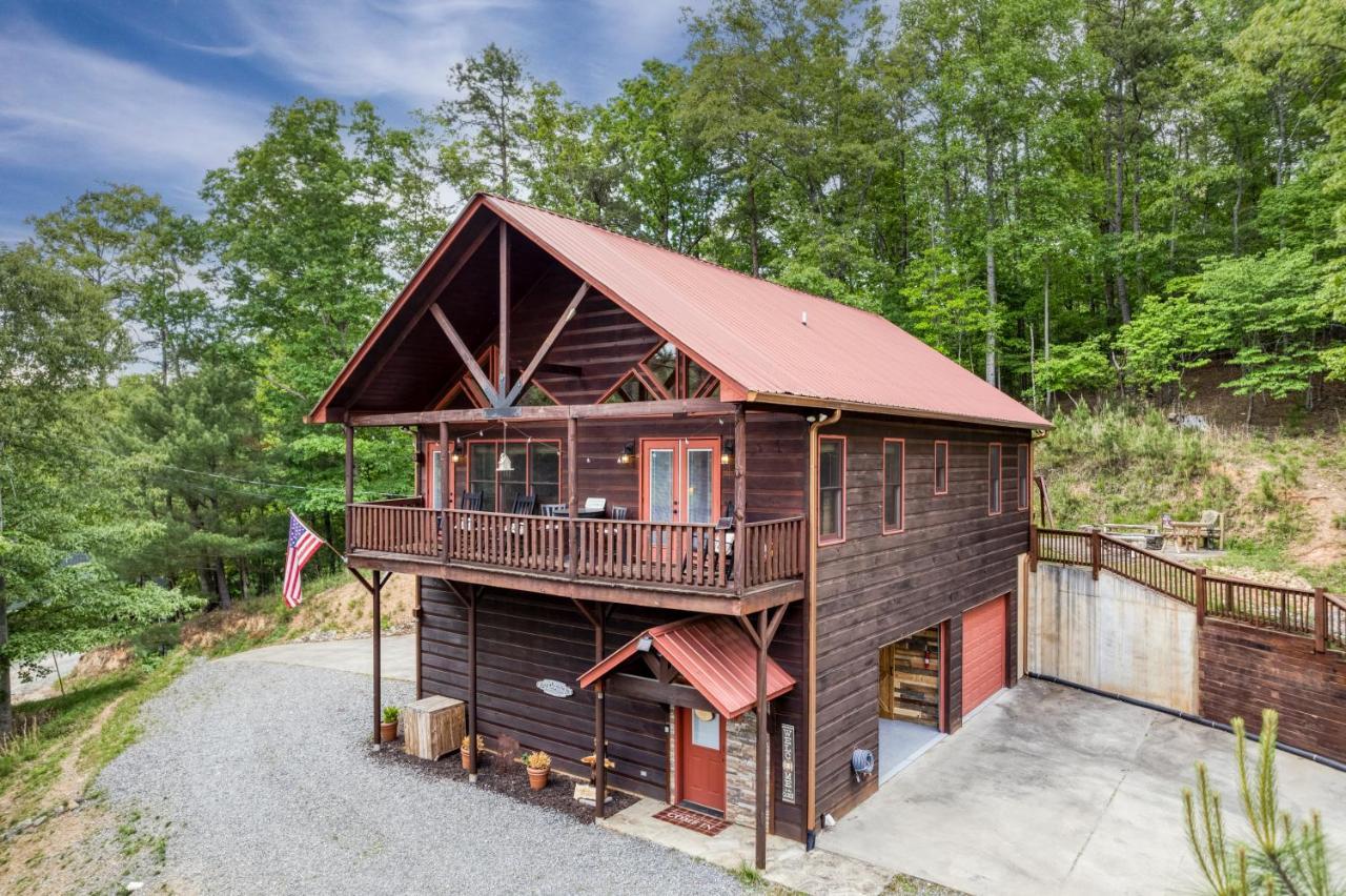 Trout N' About Your Blue Ridge Mountains Retreat, Hot Tub + Game Room! Ellijay Kültér fotó