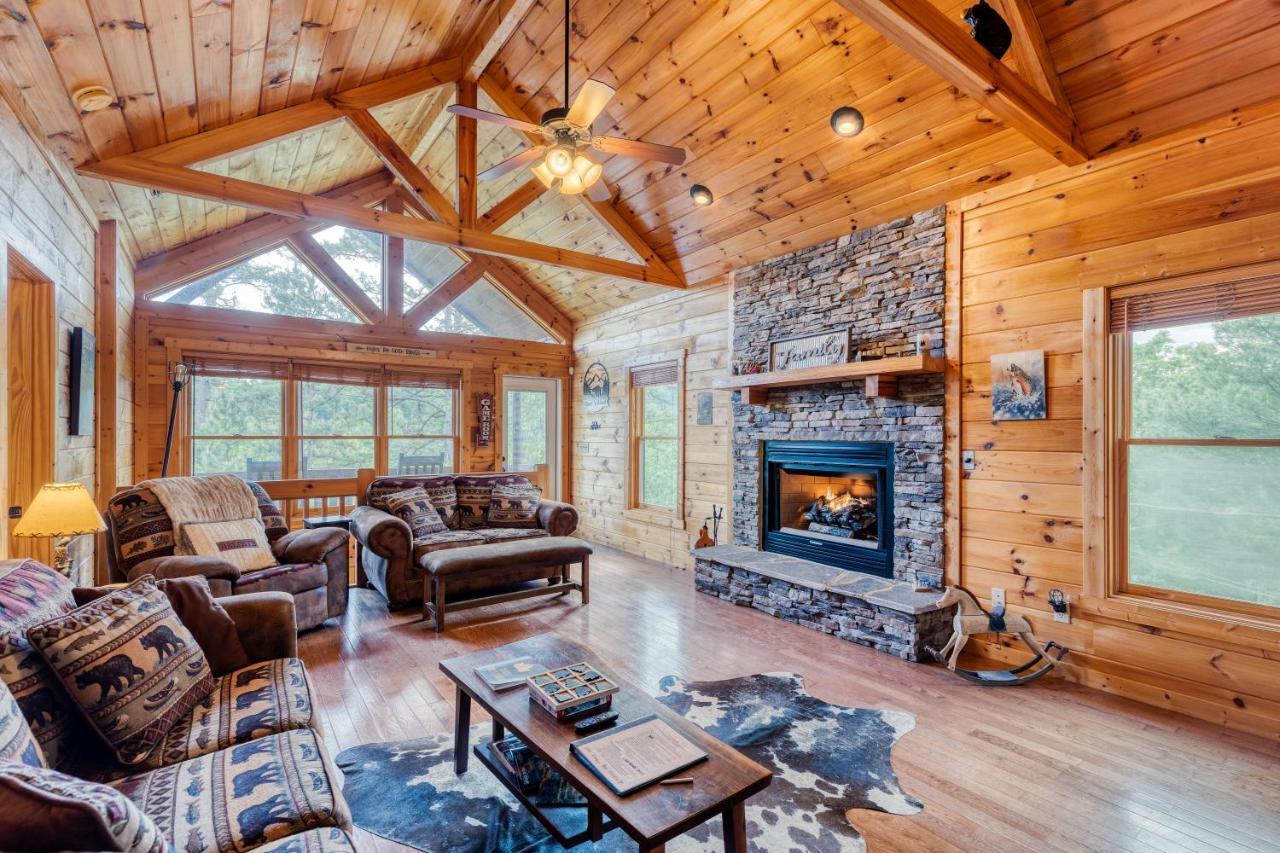 Trout N' About Your Blue Ridge Mountains Retreat, Hot Tub + Game Room! Ellijay Kültér fotó
